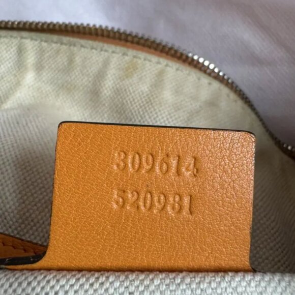 Gucci Microguccissima Dome bag in tangerine leather - EUC - Picture 7 of 9